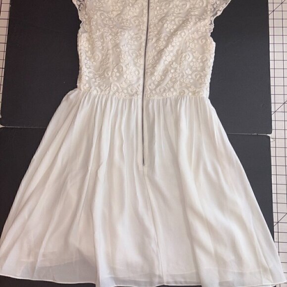 NWT French Connection Maui Lace Fit & Flare Dress 8 Bridal Graduation Shower - Picture 5 of 13